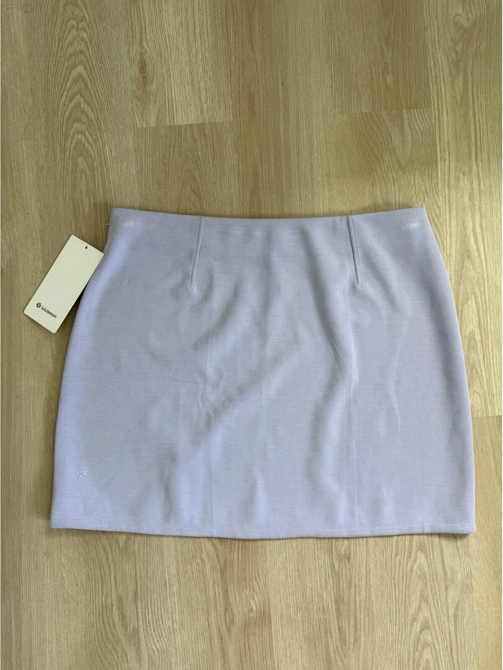 Lululemon NWT Softstreme High Rise Mini Athletic Skirt Women’s Sz XL Lavender